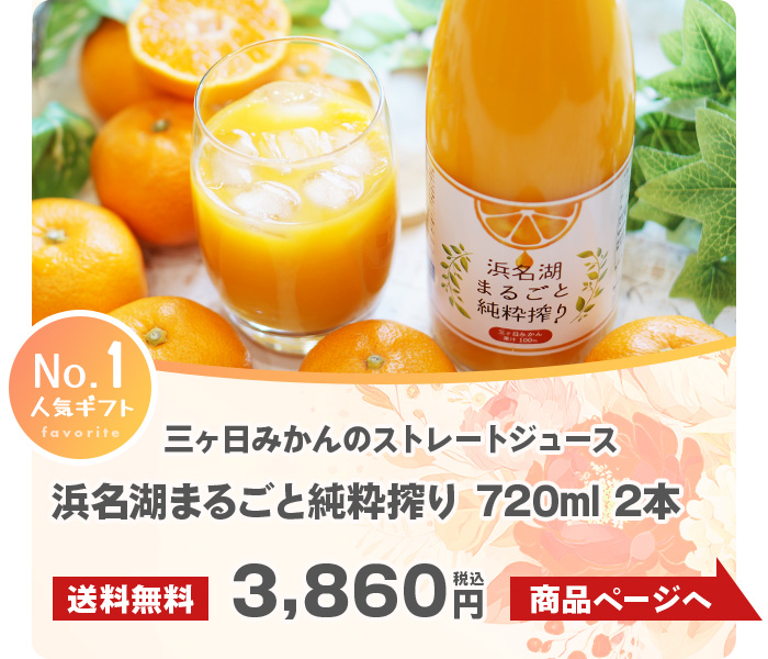 母の日ギフト みかんジュース