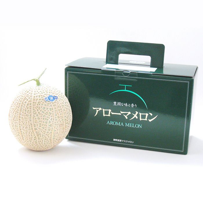Tom　2ケース　静岡　アールスメロン 静岡マスクメロン アローマメロン 1.4kg 2玉 箱入 | 産地直送