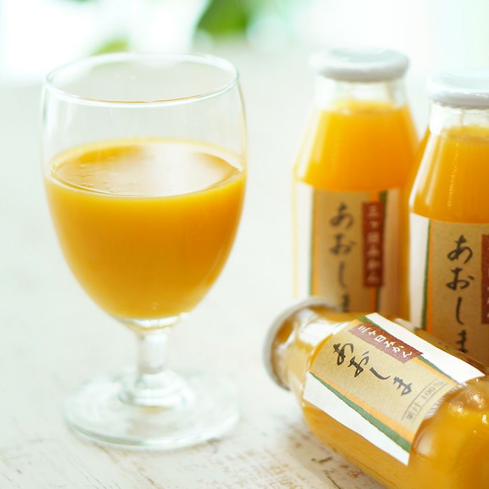 三ヶ日みかんジュース 「あおしま」 180ml 6本 ｜ 贈答・ギフト