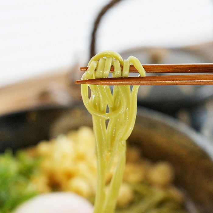 あしたば麺箸あげ