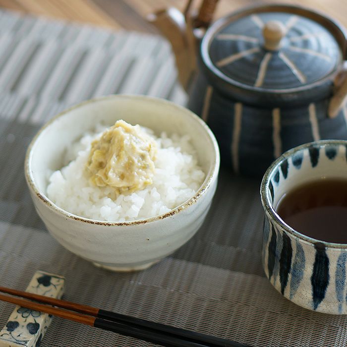 究極わさび漬けをご飯に乗せて