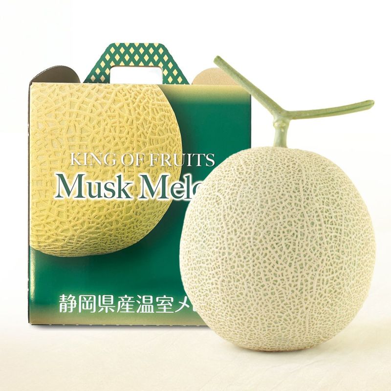 静岡マスクメロン「アールスメロン」1.7kg 古橋さんの大玉